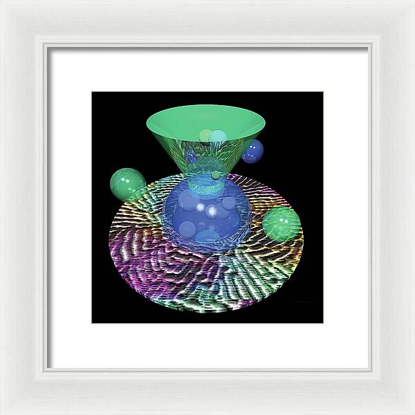 Glub Plane - Framed Print