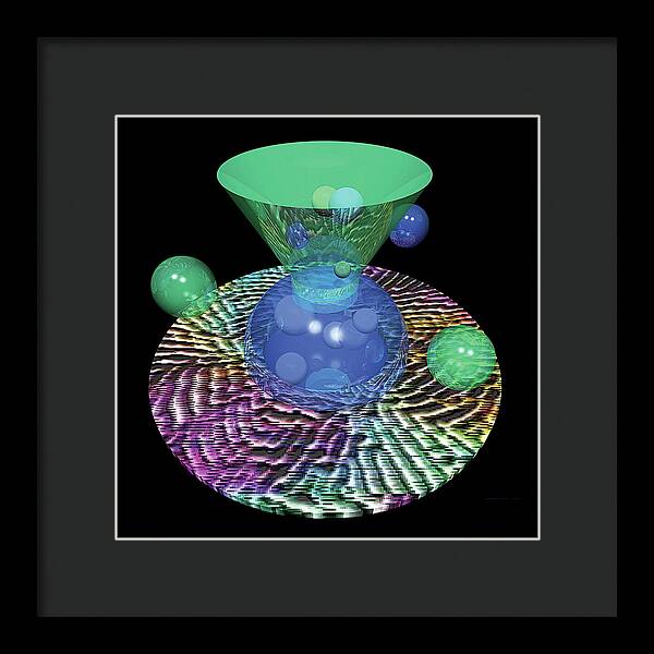 Glub Plane - Framed Print