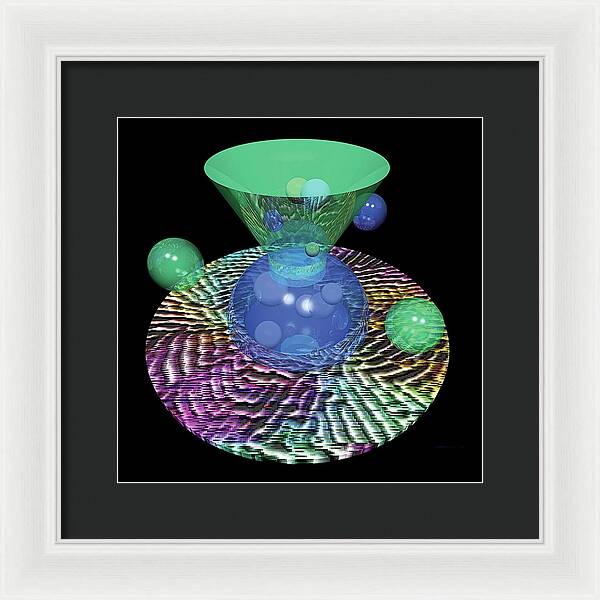 Glub Plane - Framed Print