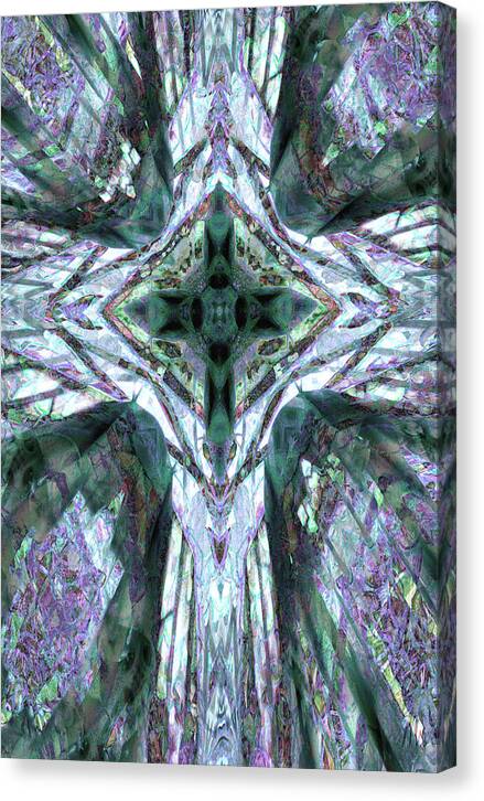 Cross of Grapes - Canvas Print