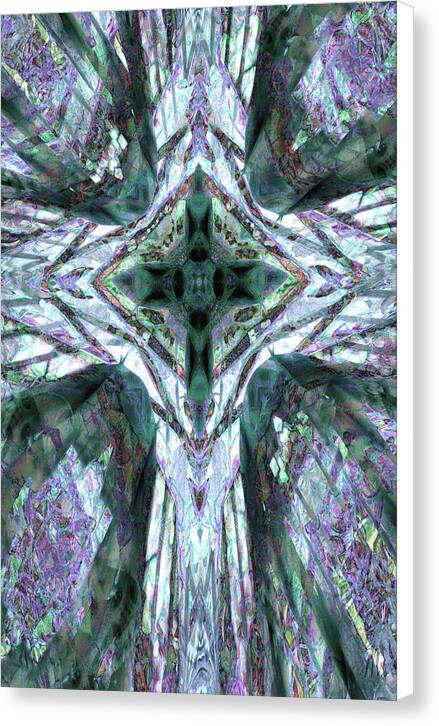 Cross of Grapes - Canvas Print