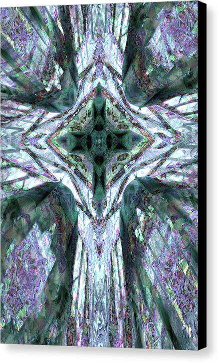 Cross of Grapes - Canvas Print