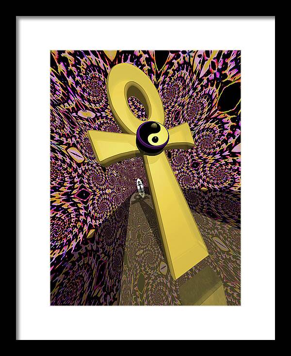 Hallway of Time - Framed Print