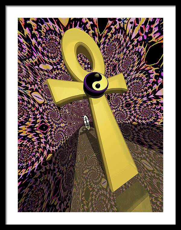 Hallway of Time - Framed Print