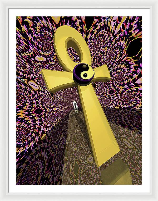 Hallway of Time - Framed Print