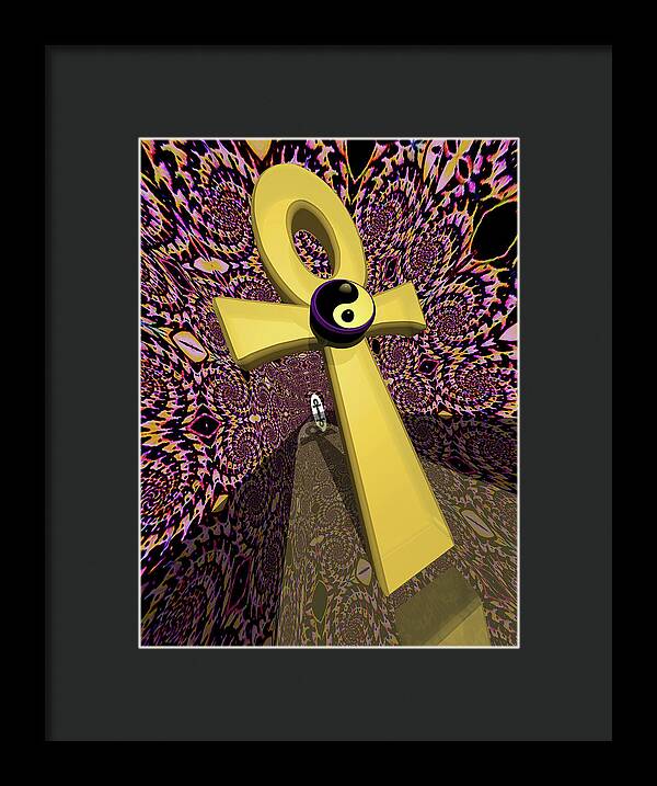 Hallway of Time - Framed Print