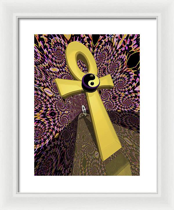 Hallway of Time - Framed Print