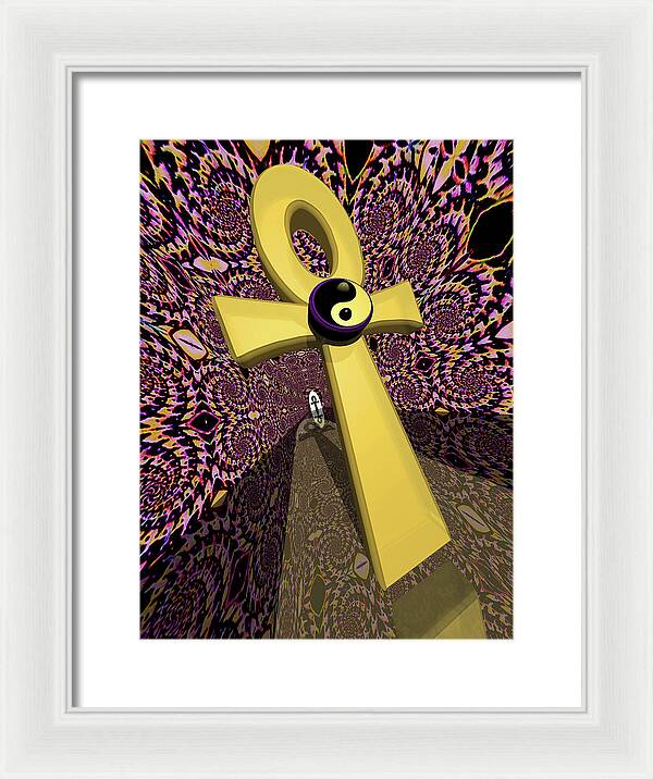 Hallway of Time - Framed Print