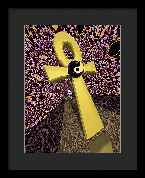 Hallway of Time - Framed Print