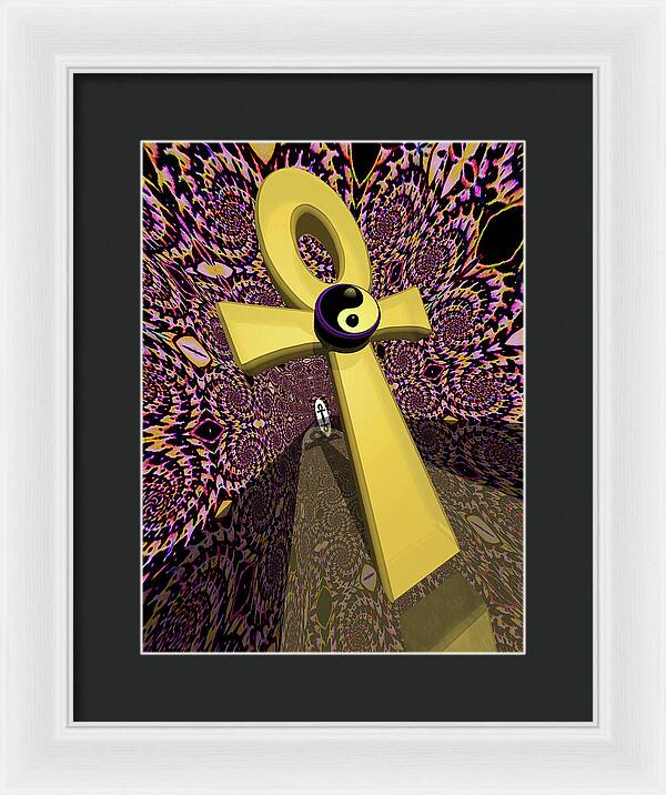 Hallway of Time - Framed Print