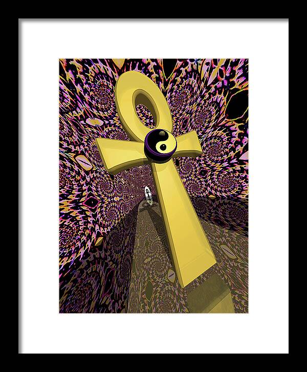 Hallway of Time - Framed Print