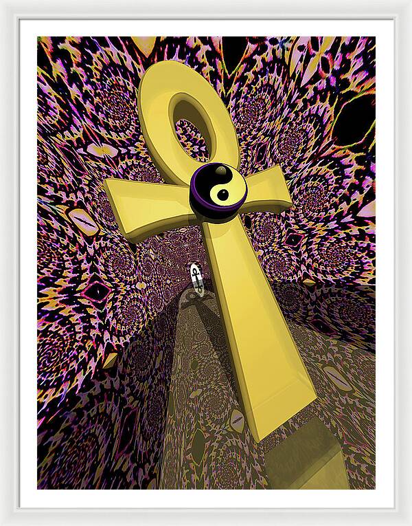 Hallway of Time - Framed Print