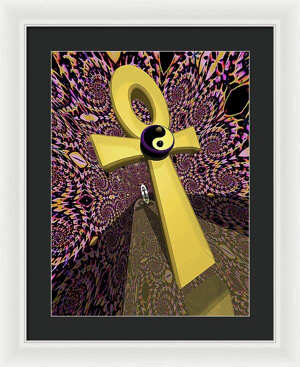 Hallway of Time - Framed Print