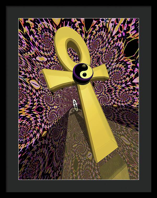 Hallway of Time - Framed Print