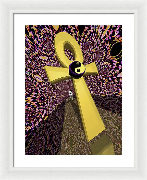 Hallway of Time - Framed Print