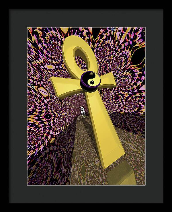 Hallway of Time - Framed Print