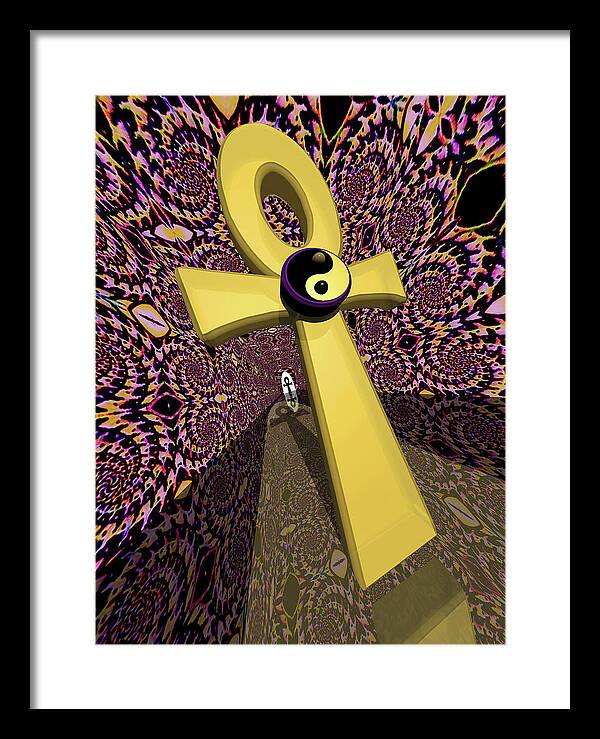 Hallway of Time - Framed Print