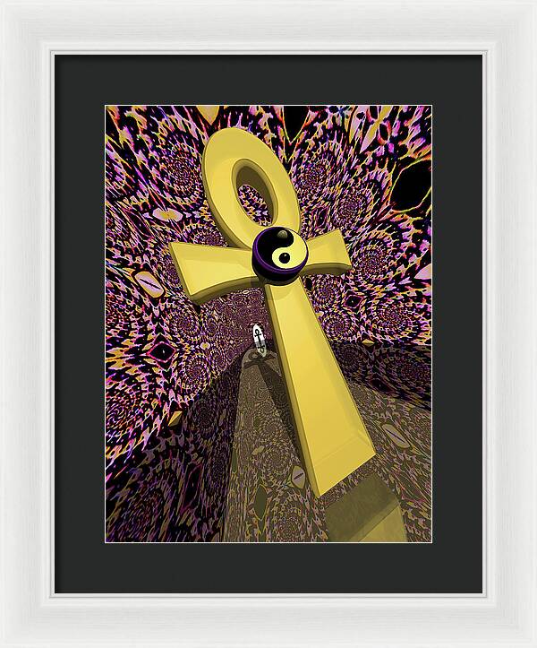 Hallway of Time - Framed Print