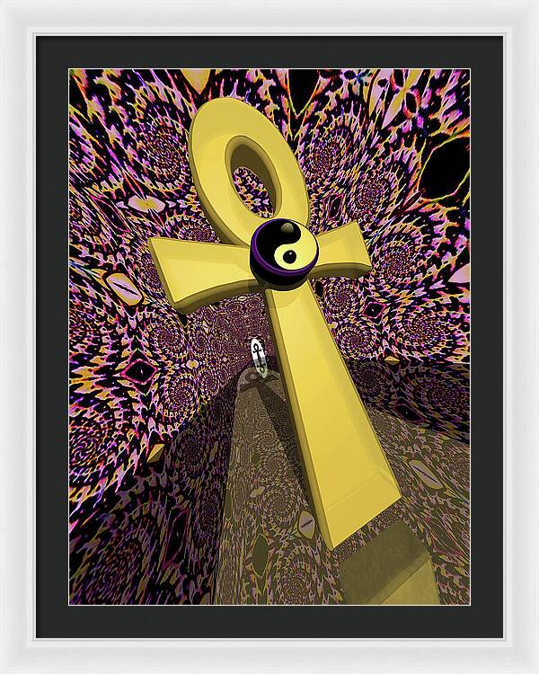 Hallway of Time - Framed Print