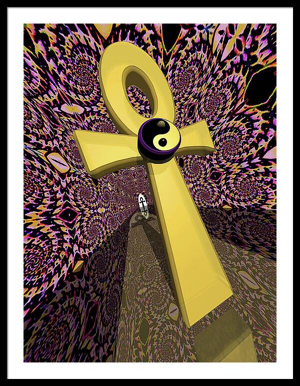 Hallway of Time - Framed Print