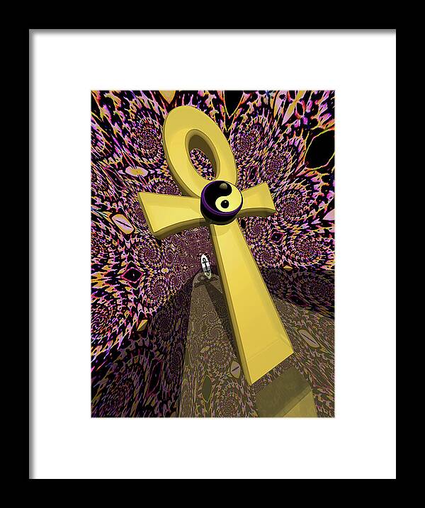 Hallway of Time - Framed Print