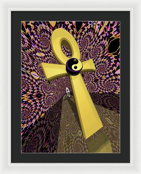 Hallway of Time - Framed Print