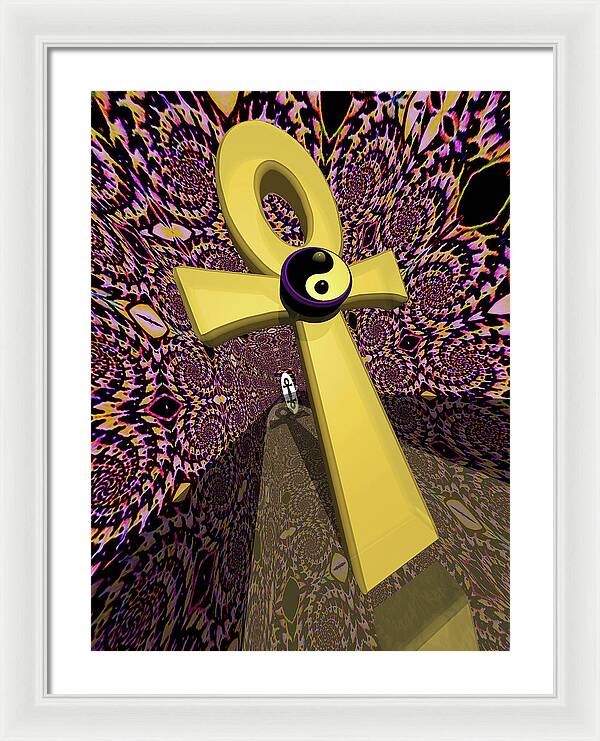 Hallway of Time - Framed Print