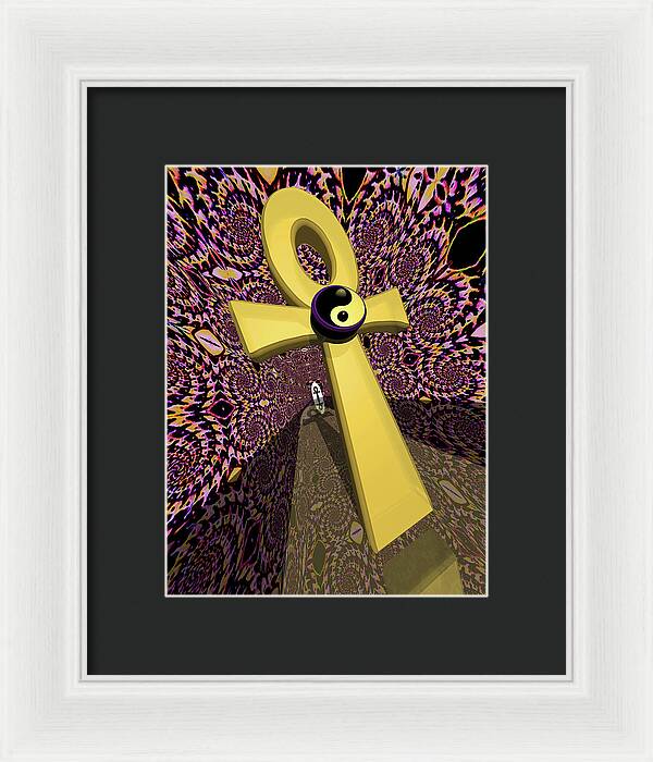 Hallway of Time - Framed Print