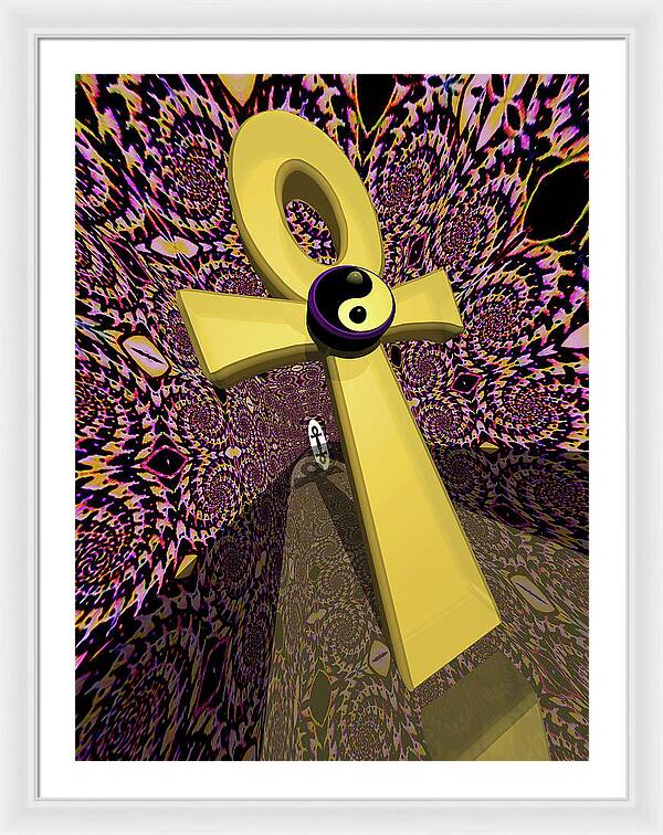 Hallway of Time - Framed Print