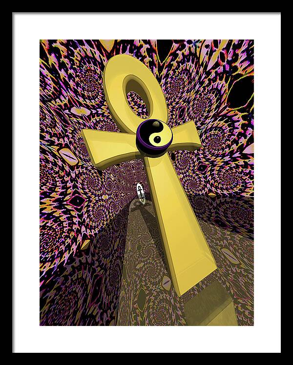 Hallway of Time - Framed Print