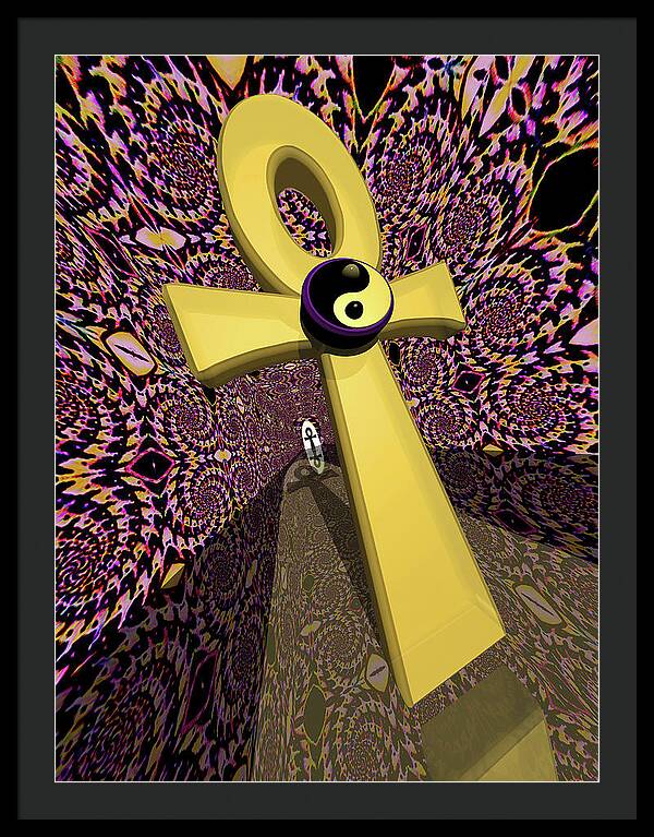 Hallway of Time - Framed Print