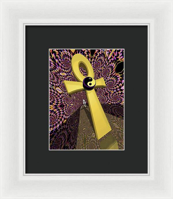 Hallway of Time - Framed Print