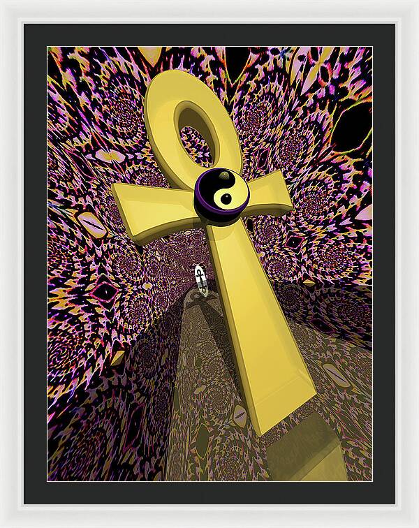 Hallway of Time - Framed Print