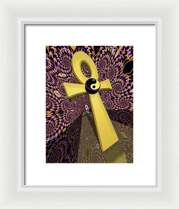 Hallway of Time - Framed Print