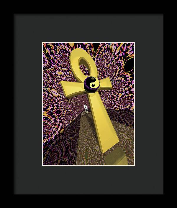 Hallway of Time - Framed Print