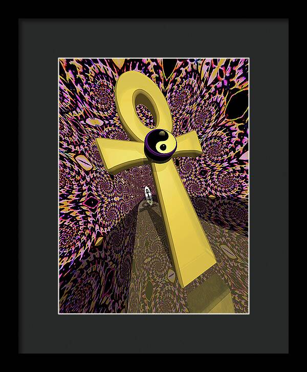 Hallway of Time - Framed Print