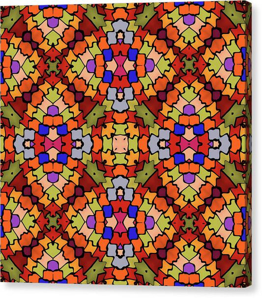 Intarsia - Canvas Print