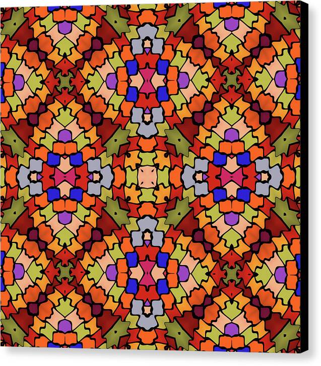 Intarsia - Canvas Print