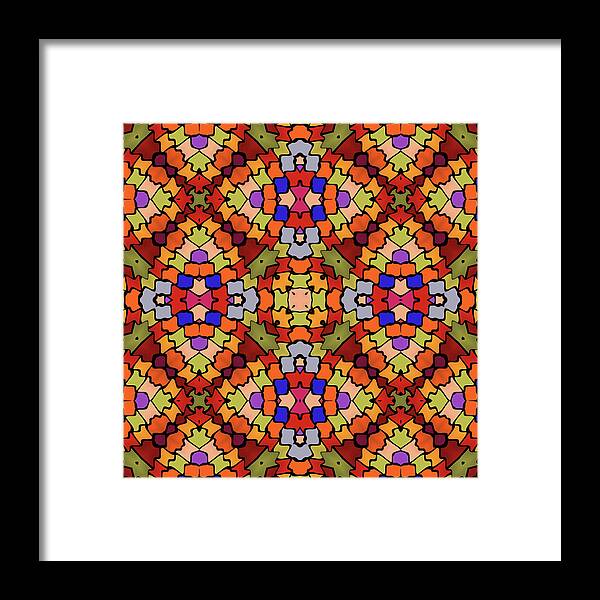 Intarsia - Framed Print
