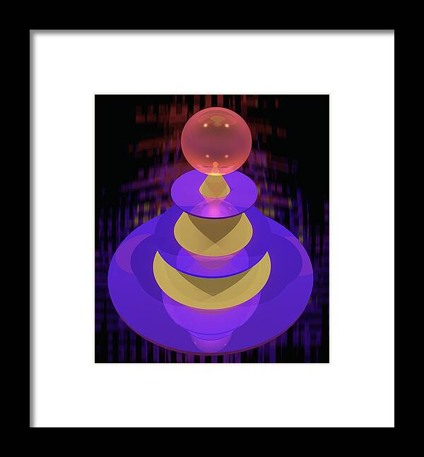 POYO Crown - Framed Print