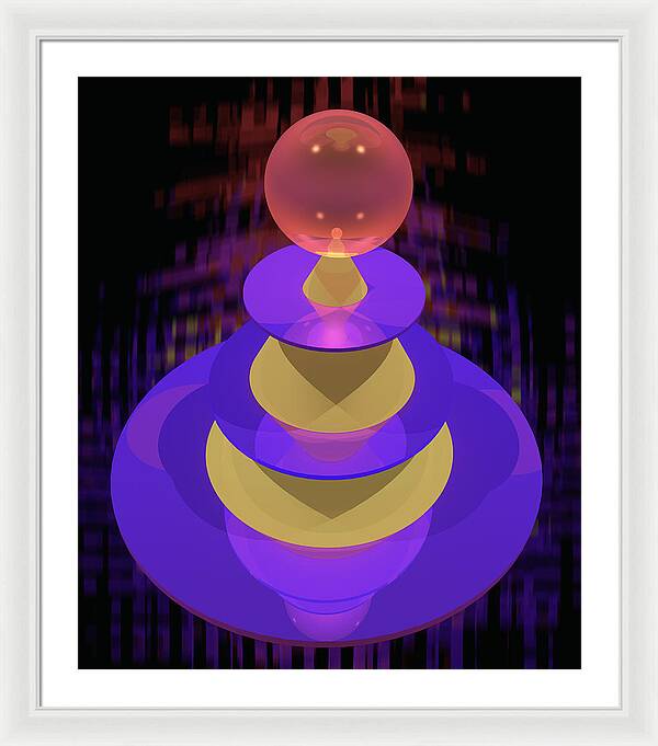 POYO Crown - Framed Print