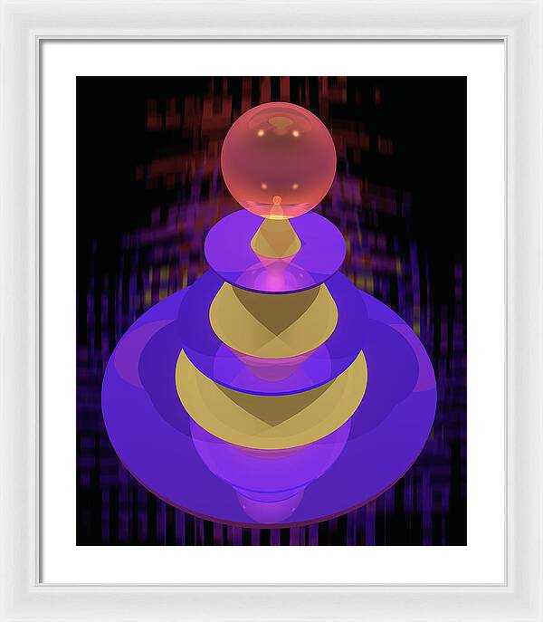 POYO Crown - Framed Print