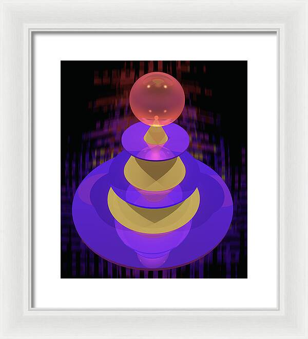 POYO Crown - Framed Print