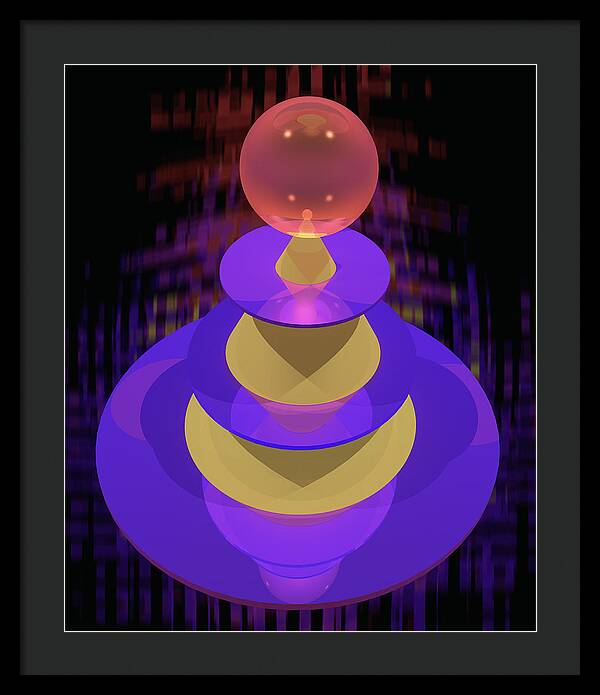 POYO Crown - Framed Print