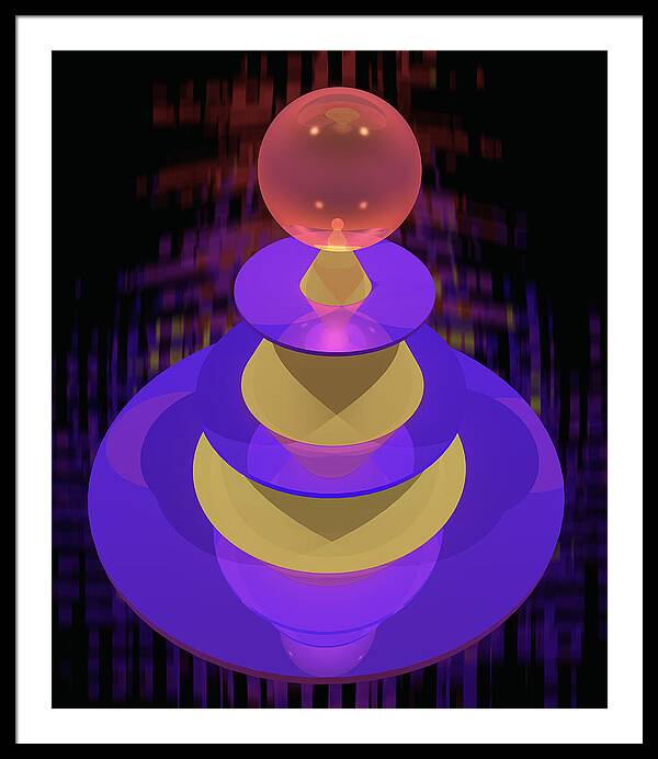 POYO Crown - Framed Print