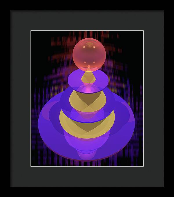 POYO Crown - Framed Print