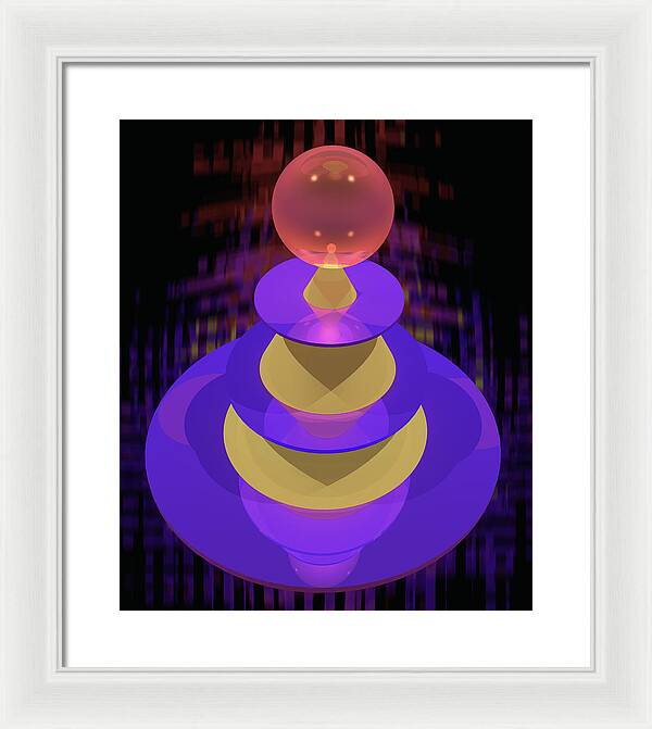 POYO Crown - Framed Print