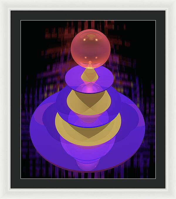 POYO Crown - Framed Print