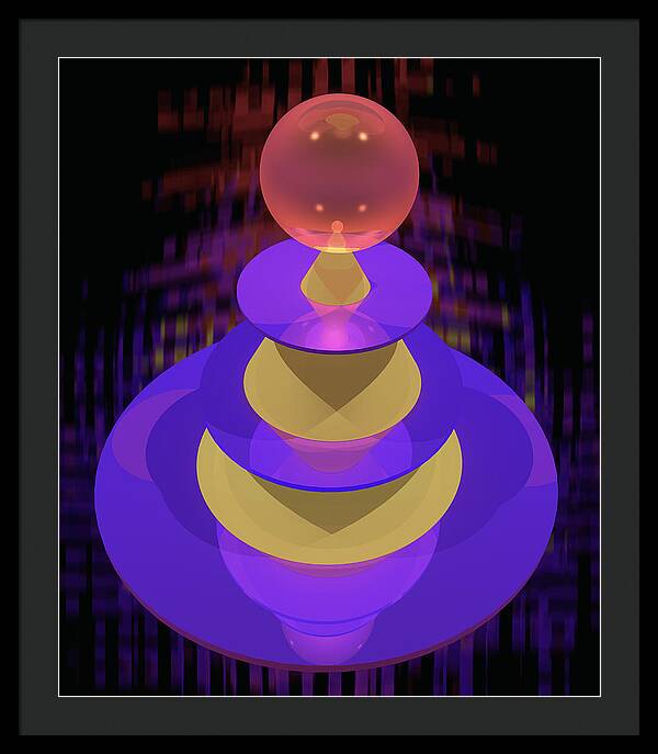 POYO Crown - Framed Print