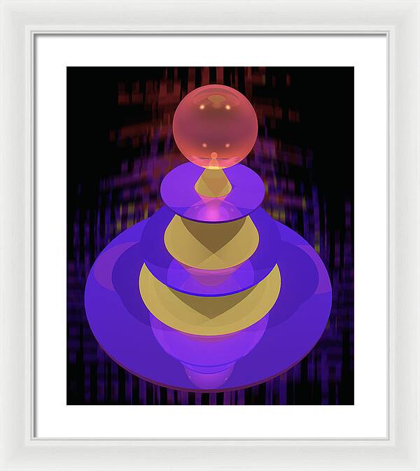 POYO Crown - Framed Print
